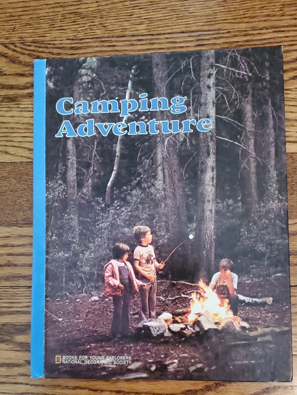 Vtg 1976, National Geographic Camping Adventure Hardcover Book